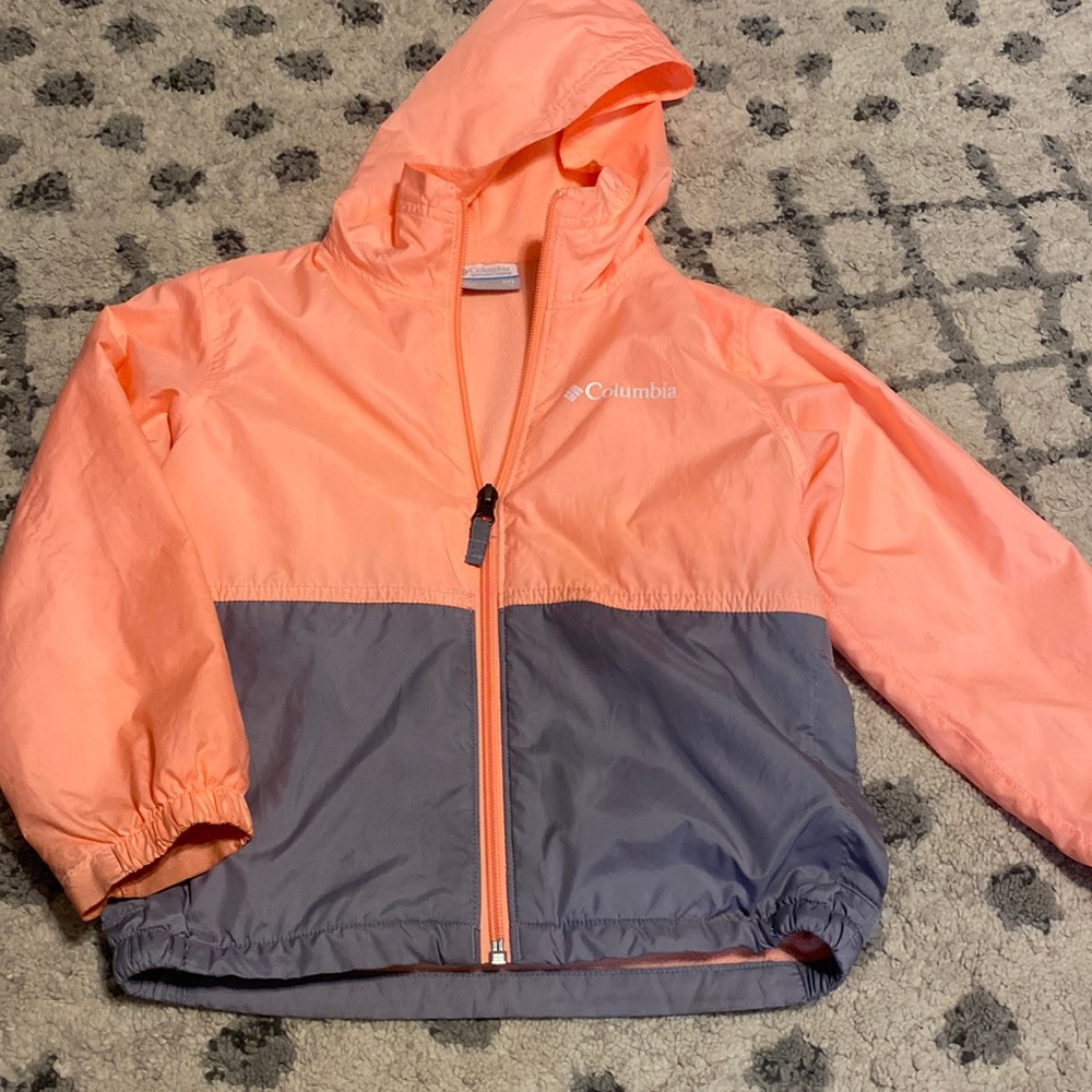 Columbia fleece lined jacket
